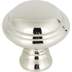 Knob in Polished Nickel