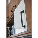 Atlas Homewares Matte Black Zinc Alloy D-shaped Pull 