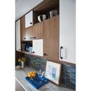 Atlas Homewares Matte Black Zinc Alloy D-shaped Pull 