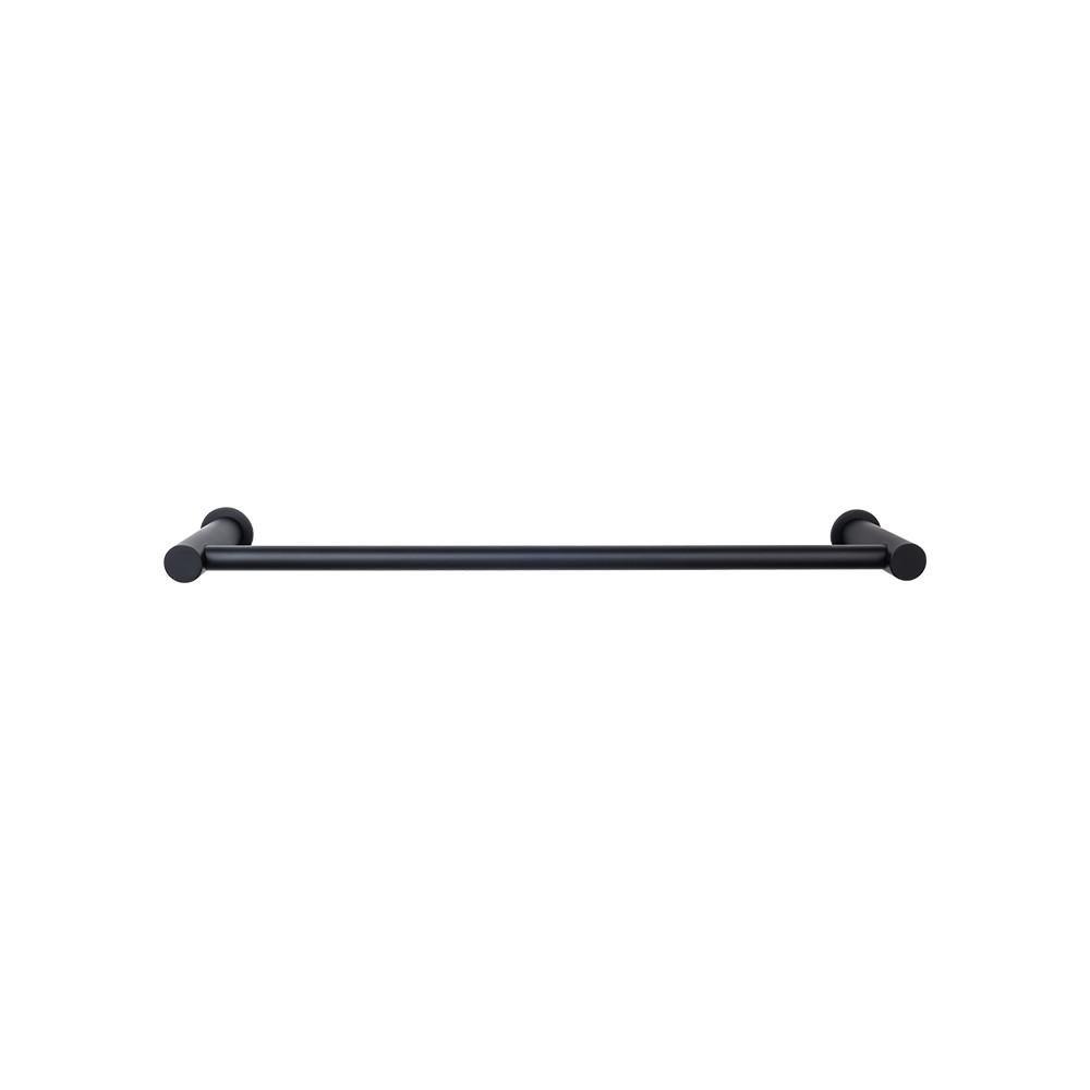 Top Knobs Flat Black 24 in. Towel Bar 
