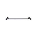 Top Knobs Flat Black 24 in. Towel Bar 