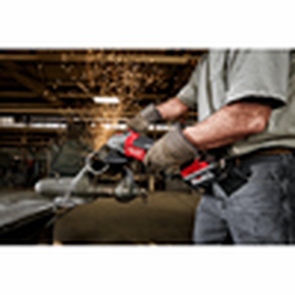 Milwaukee&reg; Red Cordless 13A Redlithium&trade; Braking Grinder 