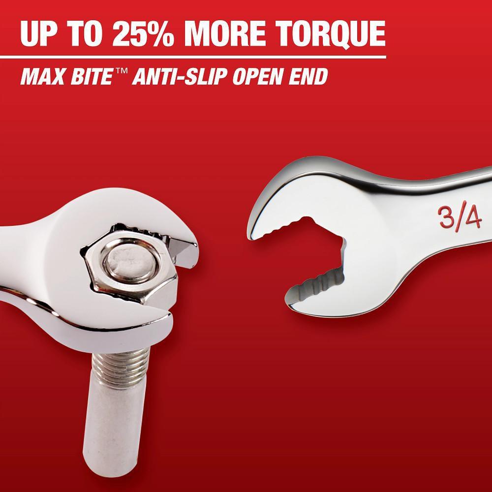 7pc Ratcheting Combination Wrench Set - SAE 