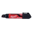 INKZALL Extra Large Chisel Tip Black Marker 