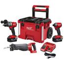 18V Cordless Power Tool Combo Kit with 3-Tool Packout