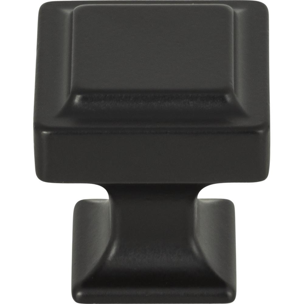 Top Knobs Flat Black 1-1/8 in. Ascendra Knob 