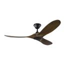 Visual Comfort & Co. Fan Matte Black 52 in. 27.08W Ceiling Fan 