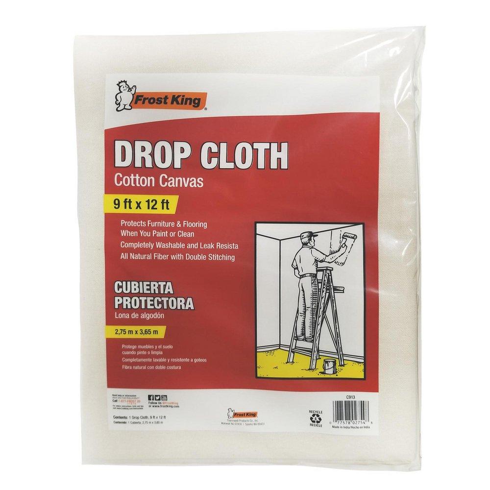Frost King 12 ft. Canvas Drop Cloth 