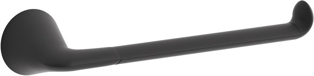 KOHLER Matte Black 9 in. Towel Bar 