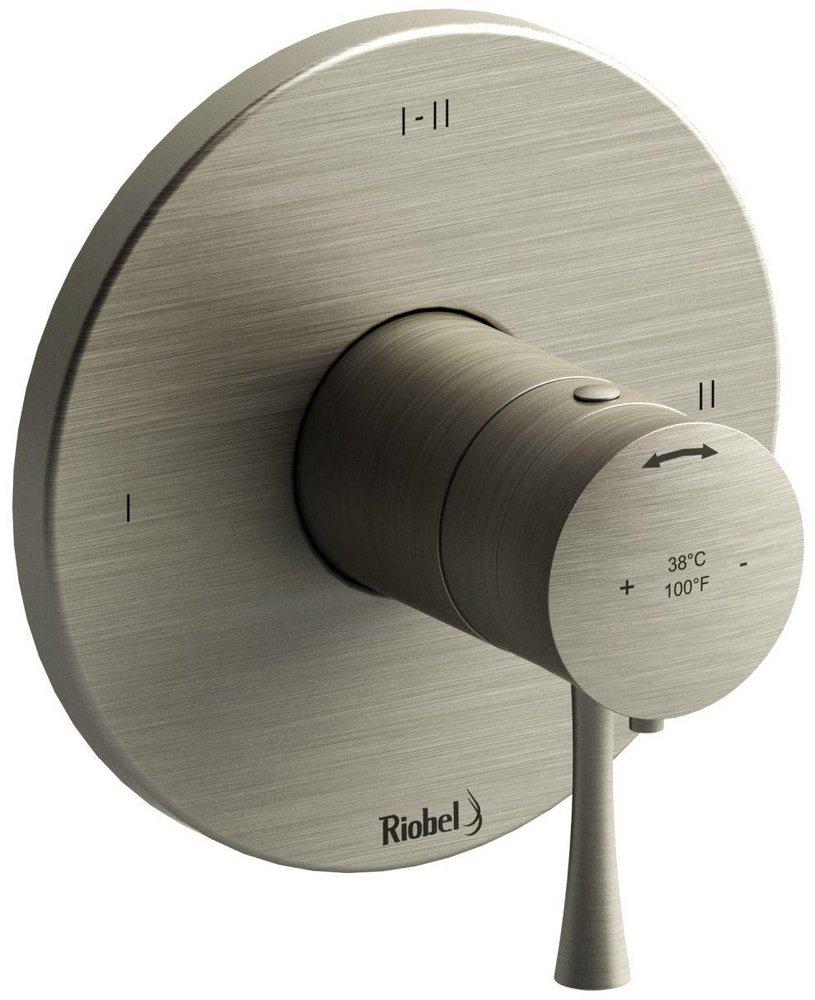Riobel Brushed Nickel Single Handle Bathtub & Shower Faucet (Trim Only) 