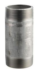 1-1/2 x 5-1/2 in. MNPT Schedule 40 316L Stainless Steel Threaded Both End Nipple