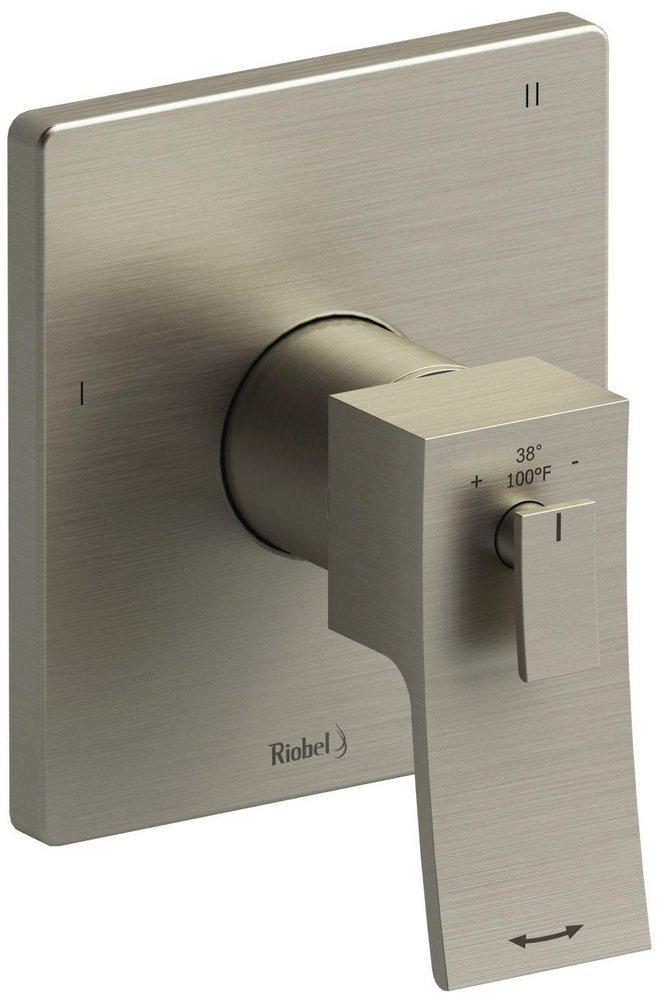 Riobel Brushed Nickel Single Handle Bathtub & Shower Faucet (Trim Only) 