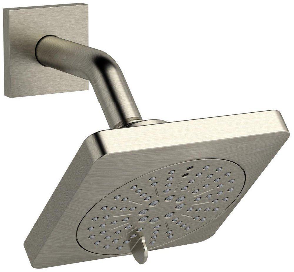 Riobel Brushed Nickel Multi Function Full, Invigorating and Rain Showerhead 