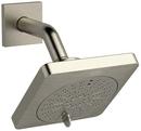 Riobel Brushed Nickel Multi Function Full, Invigorating and Rain Showerhead 