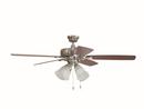 Craftmade Brushed Polished Nickel *CVR* 52 TWIST N CLICK CEILING FAN 