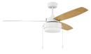 Craftmade White 52 in. 3-Blade Indoor Ceiling Fan 