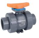 Hayward Industrial Products Plastic Full Port Union Socket Weld and Union Threaded 250# Ball Valve 