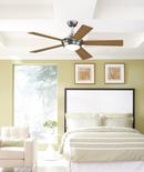 Fanimation Brushed Nickel 60W 1-Light 5-Blade LED Ceiling Fan 