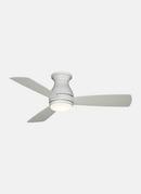 50W 1-Light LED 3-Blade Ceiling Fan in Matte White