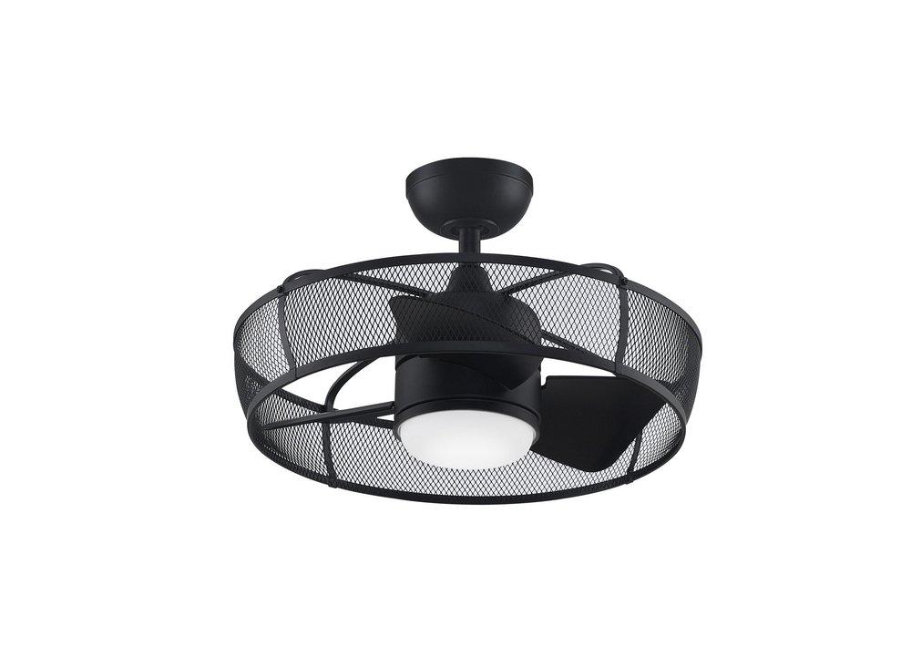 Fanimation Black 13W 1-Light 3-Blade LED Ceiling Fan 