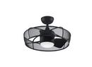 Fanimation Black 13W 1-Light 3-Blade LED Ceiling Fan 
