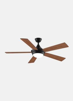 52 in. 18W 1-Light LED Ceiling Fan in Dark Bronze