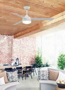 Fanimation Matte White 56 in. 18W 1-Light LED Ceiling Fan 