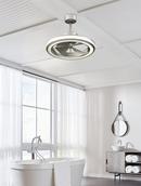 Fanimation Brushed Nickel 44.8W 1-Light 4-Blade Connector LED Ceiling Fan 