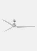 18W 1-Light LED Ceiling Fan Motor in Matte White