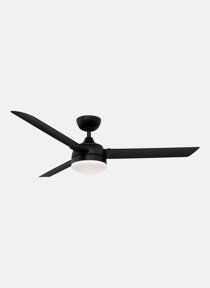 Fanimation Black 56W 1-Light LED Ceiling Fan 