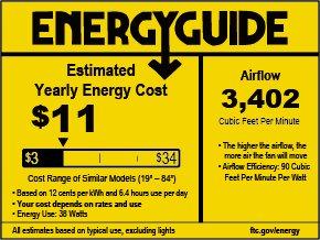 Fanimation Matte White 59W 1-Light LED Ceiling Fan 