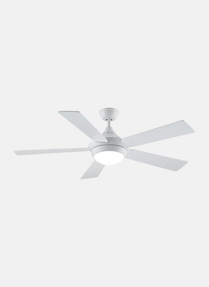 Fanimation Matte White 59W 1-Light LED Ceiling Fan 