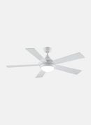 Fanimation Matte White 59W 1-Light LED Ceiling Fan 