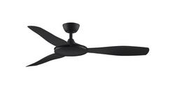 52 in. Ceiling Fan in Black