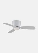 45W 1-Light 3-Blade LED Ceiling Fan in Matte White