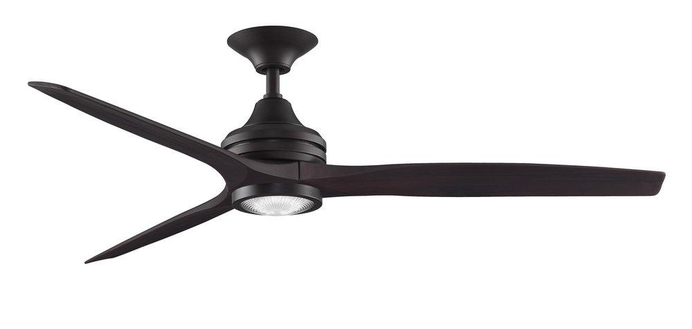 Fanimation Dark Bronze 63W 1-Light LED Ceiling Fan 