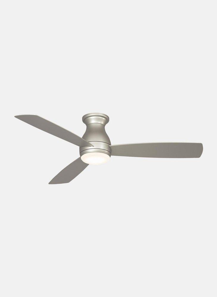 Fanimation Brushed Nickel 52W 1-Light 3-Blade LED Ceiling Fan 