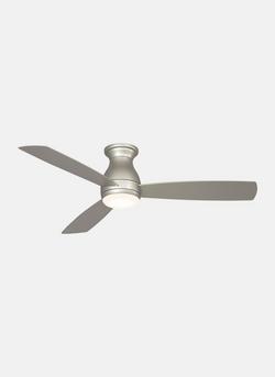 52W 1-Light 3-Blade LED Ceiling Fan in Brushed Nickel