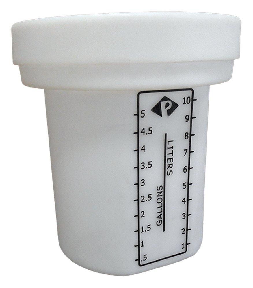 Peabody Engineering and Supply Natural Solid Cover Process Chemical Tank 