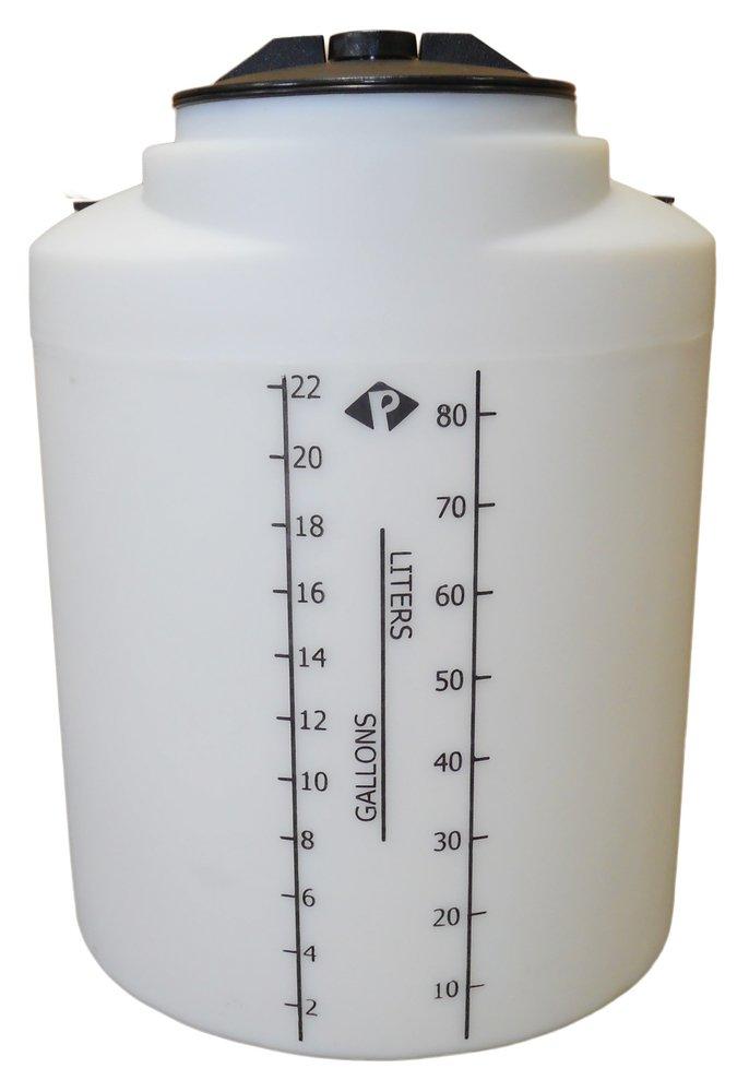 Peabody Engineering and Supply Natural Mounting Platform Top Process Chemical Tank 