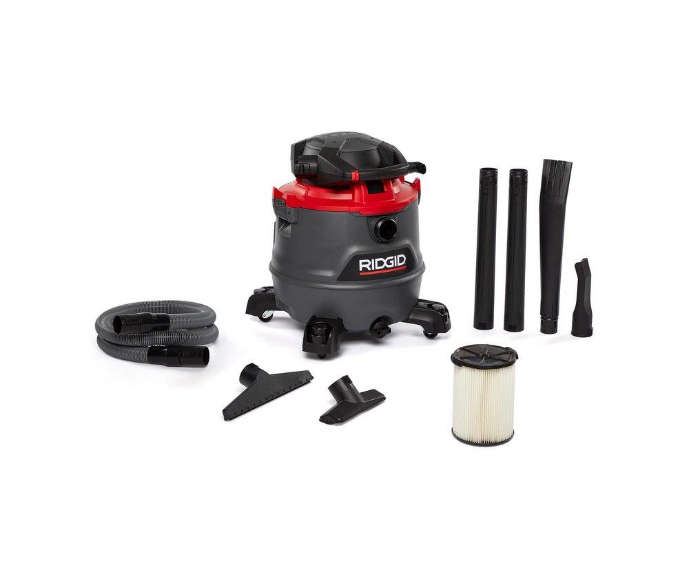 RIDGID Grey 16 gal Wet and Dry Shop Vacuum 
