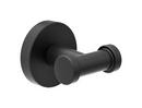 2-Hook Robe Hook in Matte Black