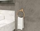 Symmons Industries Brushed Bronze Round Closed Towel Ring 