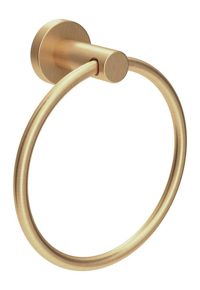 Symmons Industries Brushed Bronze Round Closed Towel Ring 
