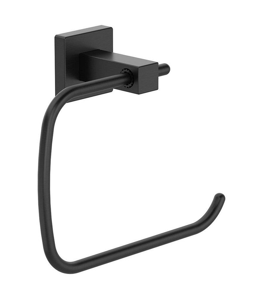 Open Towel Ring in Matte Black 