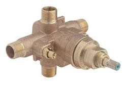 1/2 in. IPS and 1/2 in. Sweat Pressure Balancing Valve with Reverse Seat for Back-to-Back Installations