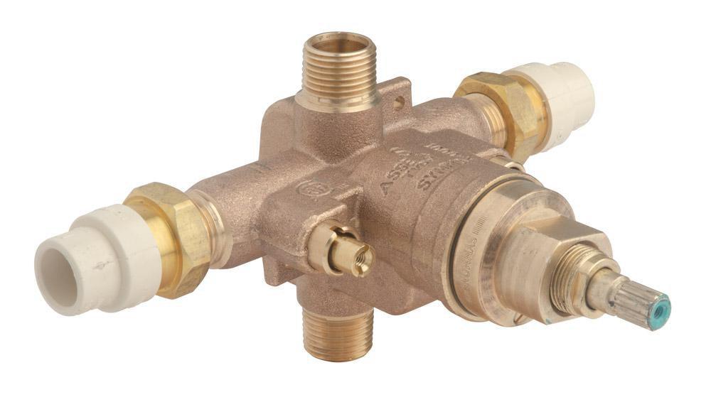 Symmons Industries CPVC x IPS x Sweat Pressure Balancing Valve 
