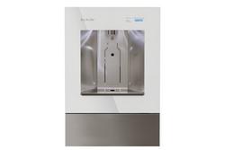 Built-in Stainless Steel Indoor Bottle Filling Station in Aspen White