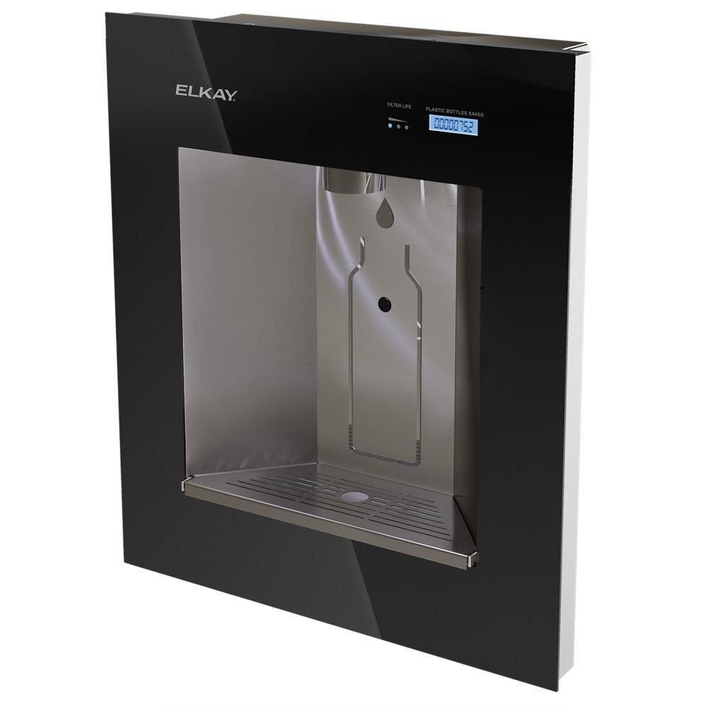 Elkay Midnight Built-in Stainless Steel Indoor Bottle Filling Station 