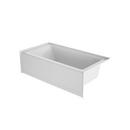 JACUZZI® White 60 x 30 in. Soaker Alcove Bathtub with Right Drain 